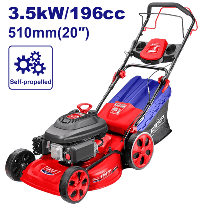 Tondeuse á gazon ess 4.8CH 510MM EMTOP EGLMM201962 - SME IMPORT