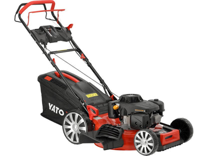 TONDEUSE A GAZON THERMIQUE 4Temps 224CC 56CM Self-Propulsion — YATO YT-85537 - SME IMPORT