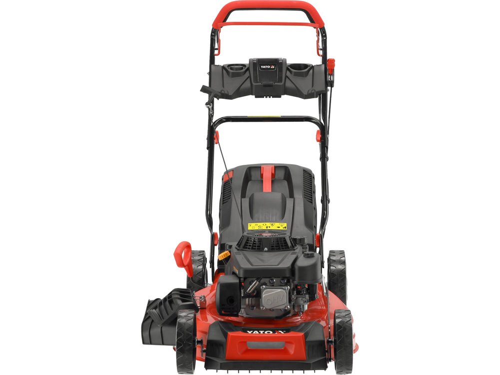 TONDEUSE A GAZON THERMIQUE 4Temps 224CC 56CM Self-Propulsion — YATO YT-85537 - SME IMPORT