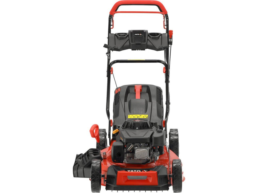 TONDEUSE A GAZON THERMIQUE 4Temps 224CC 56CM Self-Propulsion — YATO YT-85537 - SME IMPORT