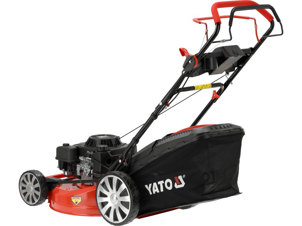 TONDEUSE A GAZON THERMIQUE 4Temps 224CC 56CM Self-Propulsion — YATO YT-85537 - SME IMPORT