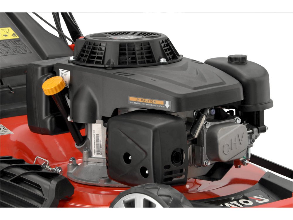 TONDEUSE A GAZON THERMIQUE 4Temps 224CC 56CM Self-Propulsion — YATO YT-85537 - SME IMPORT
