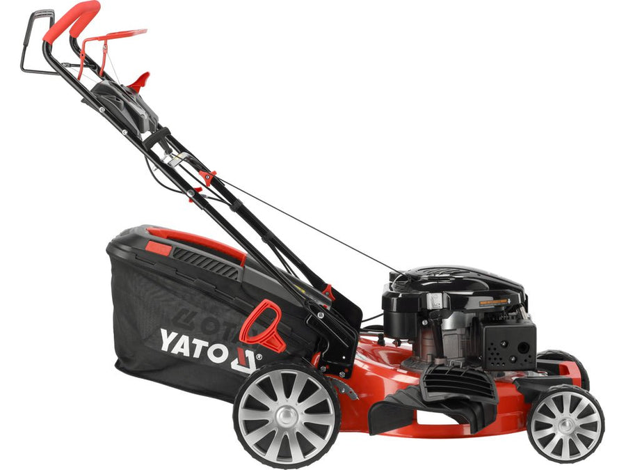 TONDEUSE A GAZON THERMIQUE 4Temps196CC 53CM Self-Propulsion — YATO YT-85532 - SME IMPORT