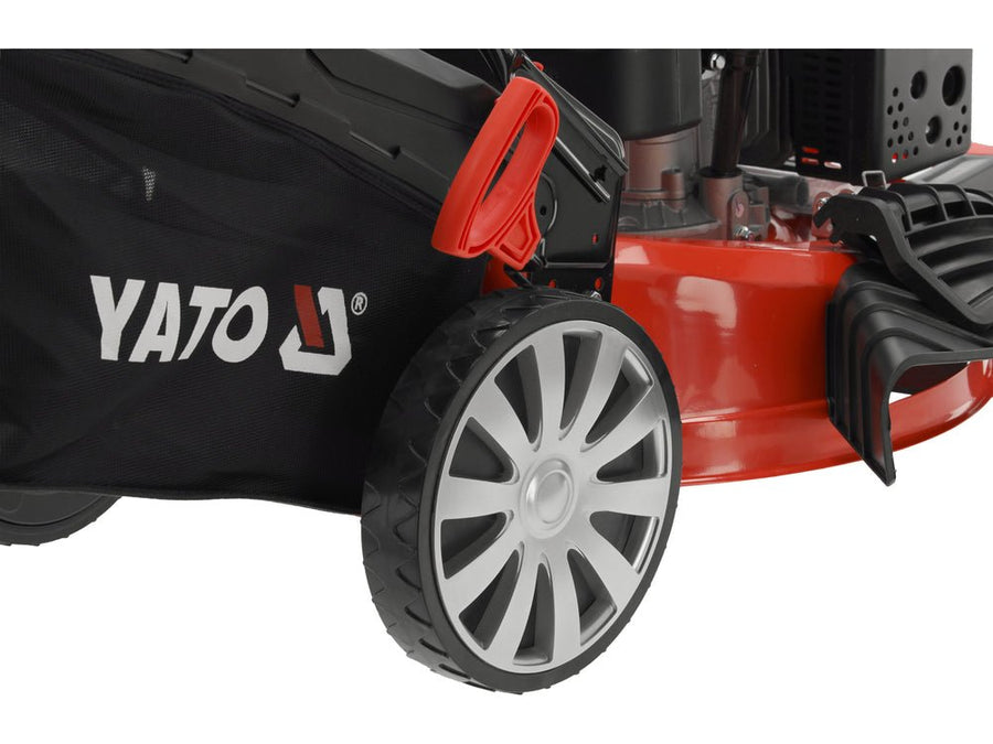 TONDEUSE A GAZON THERMIQUE 4Temps196CC 53CM Self-Propulsion — YATO YT-85532 - SME IMPORT