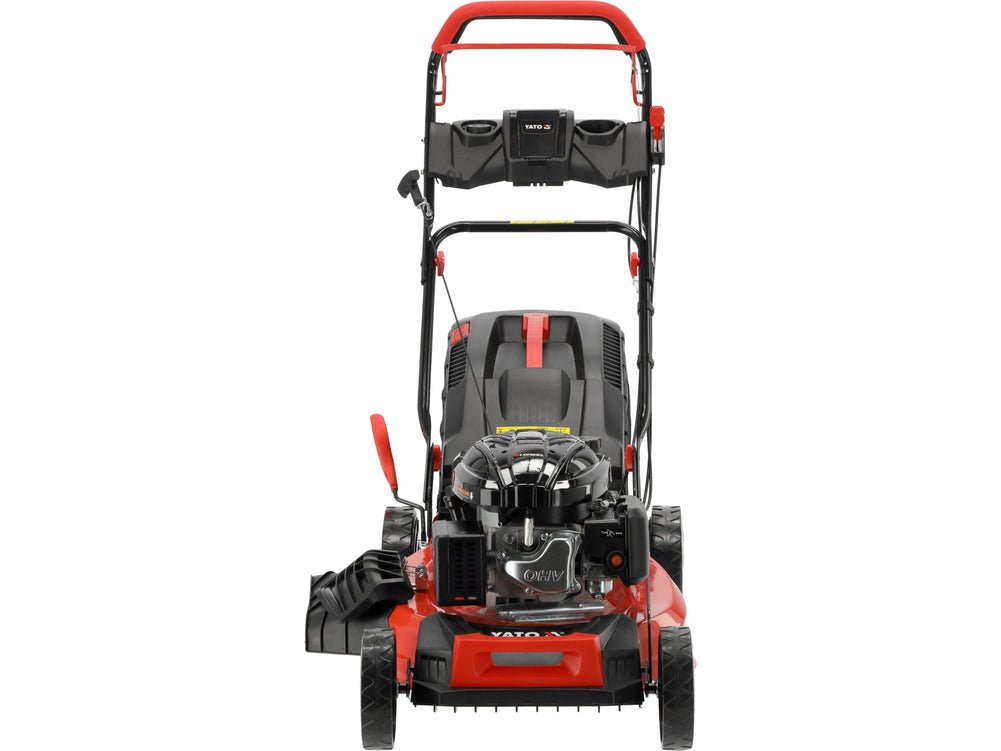 TONDEUSE A GAZON THERMIQUE 4Temps196CC 53CM Self-Propulsion — YATO YT-85532 - SME IMPORT