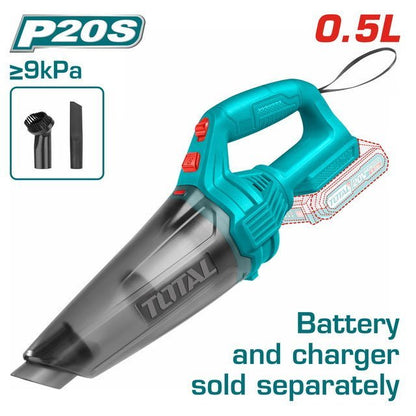 TOTAL aspirateur sans fil 20V 0,5L TVLI201261 P20S pro - SME IMPORT