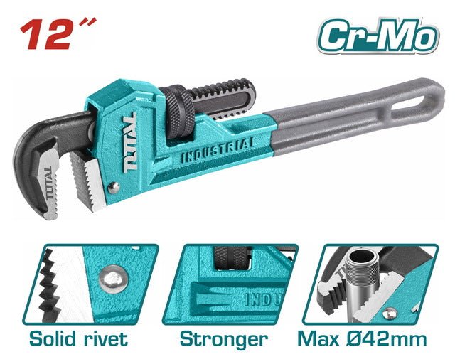 TOTAL cle a griffe 12-300 THT171206 clé à griffe 300 mm - SME IMPORT