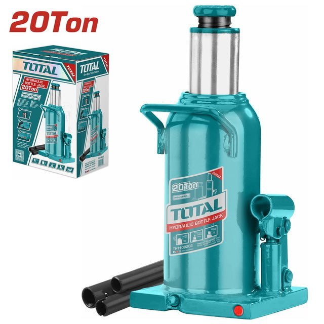 TOTAL cric bouteille 20T THT109202 pour levage efficace - SME IMPORT