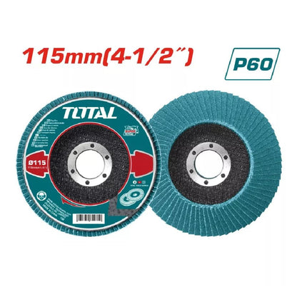 TOTAL disque à lamelles Ø115 mm performance professionnelle TAC641152 - SME IMPORT