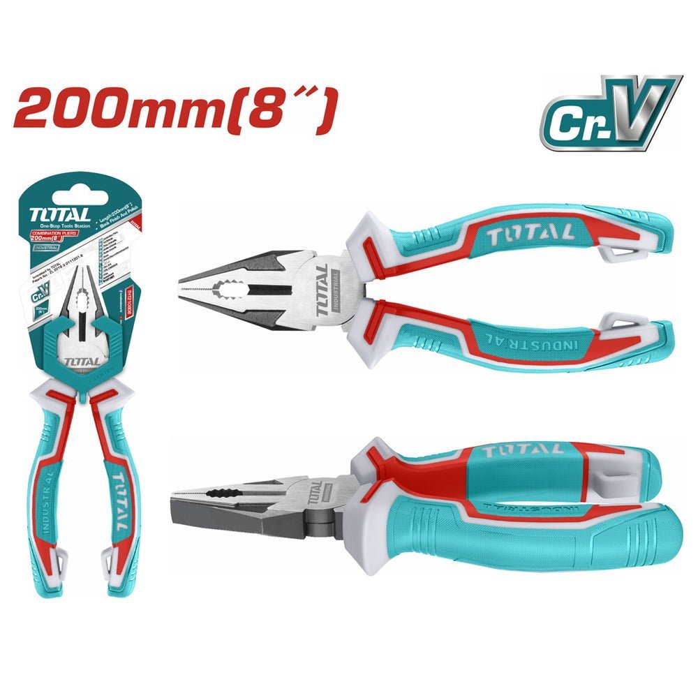 TOTAL pince universelle 200 mm CrV trempe effet de levier élevé THT210806S - SME IMPORT