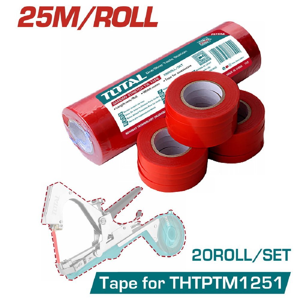 TOTAL ruban de ligature 25 m pour pince ligature THTPTM1251T - SME IMPORT