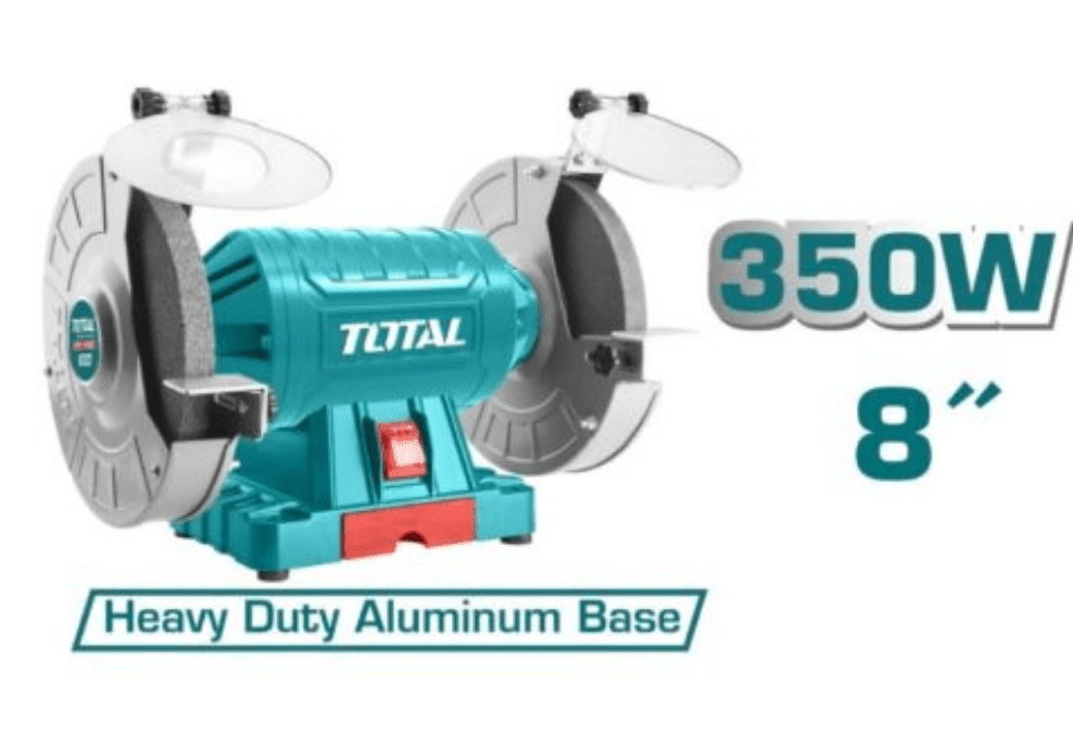 TOTAL touret à meuler 350W TBG35020 – puissant et durable - SME IMPORT