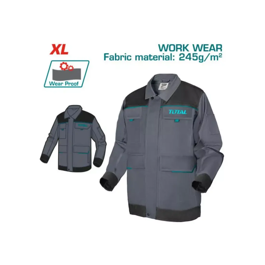 Veste de travail TOTAL TSP6011.XL, taille XL