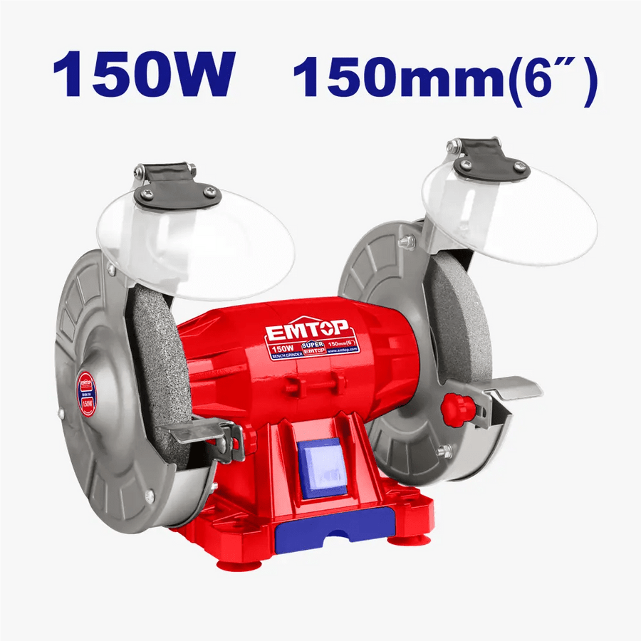 Touret á meuler 150W 150MM EMTOP EBGR61501 - SME IMPORT