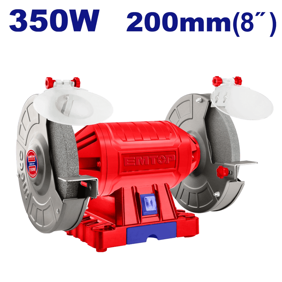 Touret á meuler 350W 200MM EMTOP EBGR83501 - SME IMPORT