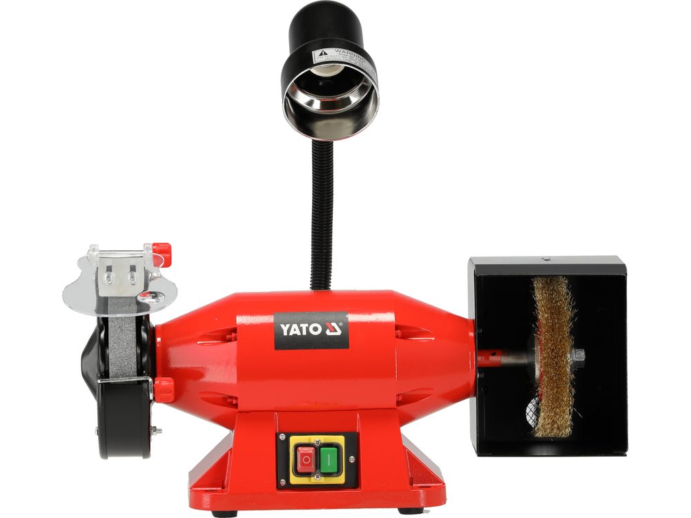 TOURET A MEULER AVEC BROSSE 520W — YATO YT-822107 - SME IMPORT