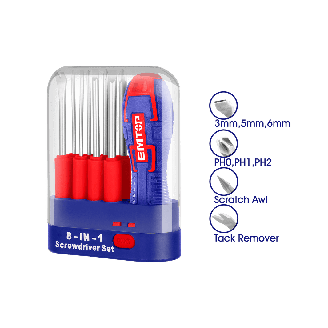 Tournevis 9EN1 EMTOP ESDRH0902 - SME IMPORT