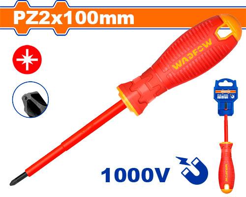 Tournevis isole pz 2x100 WADFOW WSD7274 - SME IMPORT