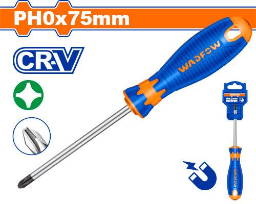 Tournevis ph0x75 cr-v WADFOW WSD2203 - SME IMPORT