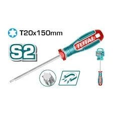 Tournevis torx T20 150 mm pointe magnétique acier S2 tsdt20150 - SME IMPORT