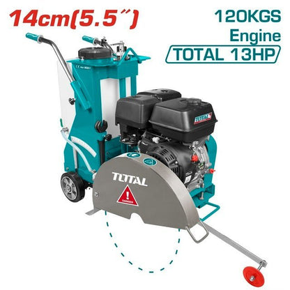 TP1016-2 scie sol essence TOTAL 13 cv lame 405 pour béton - SME IMPORT