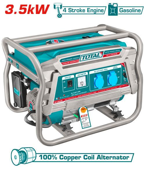 TP135006] - groupe électrogène TOTAL 3,5 kva - extérieur - SME IMPORT