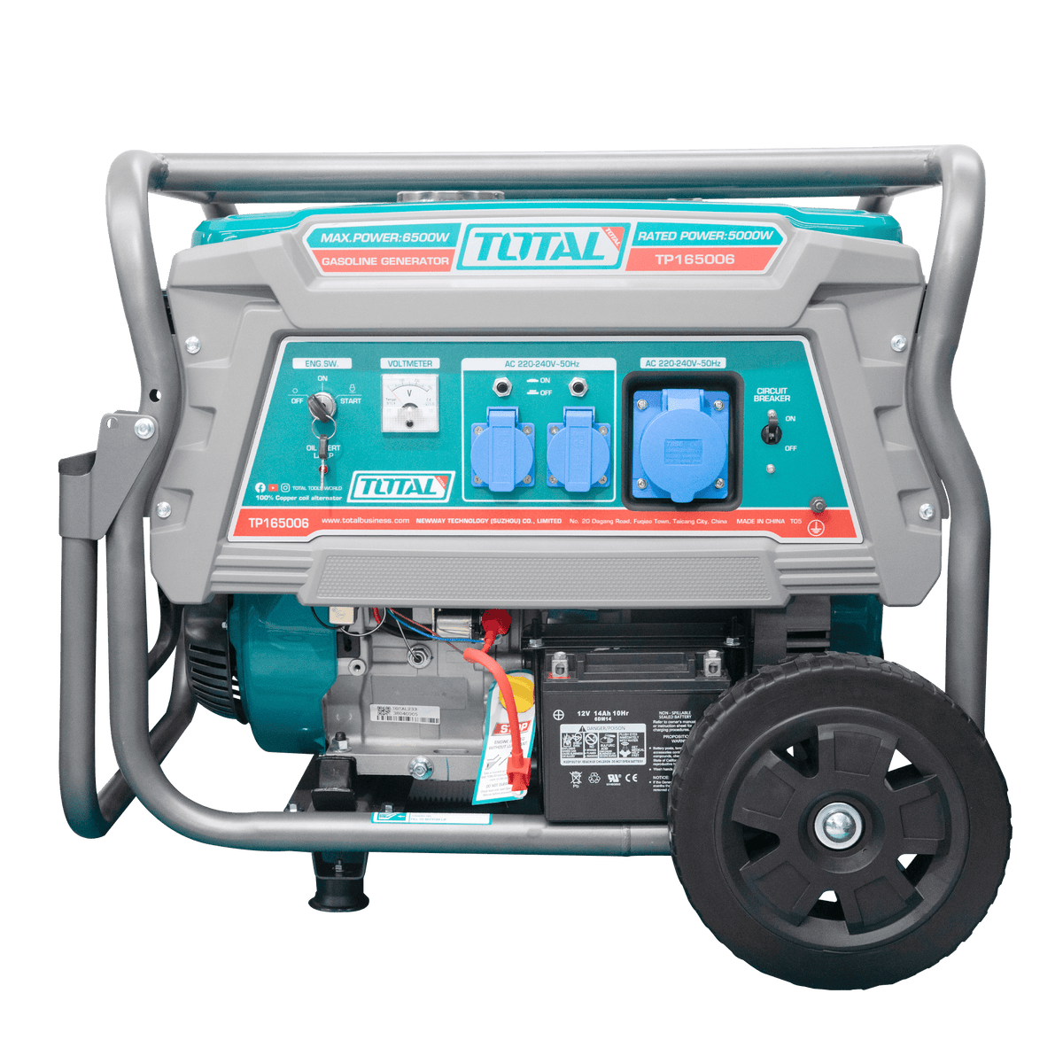 TP165006 – Groupe Electrogene ESSANCE GAZ A Batterie TOTAL 6500W – Idéal - SME IMPORT