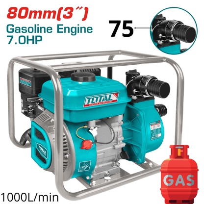 TP3302 – motopompe TOTAL 7CV 3/80MM – irrigation vidange - SME IMPORT