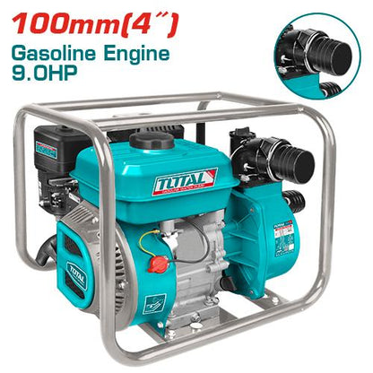 TP3401 Motopompe TOTAL 9CV Essence Gaz 4 Pouces Irrigation - SME IMPORT