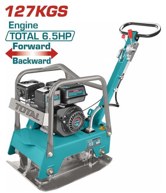 TP7125-2 – compacteur TOTAL 196cc 63x40 25 kn – usage pro - SME IMPORT