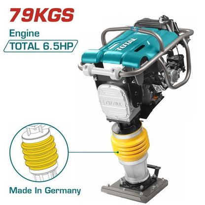 TP880-2-Pivonneuse à essence TOTAL 196cc 6.5HP pavage rapide - SME IMPORT