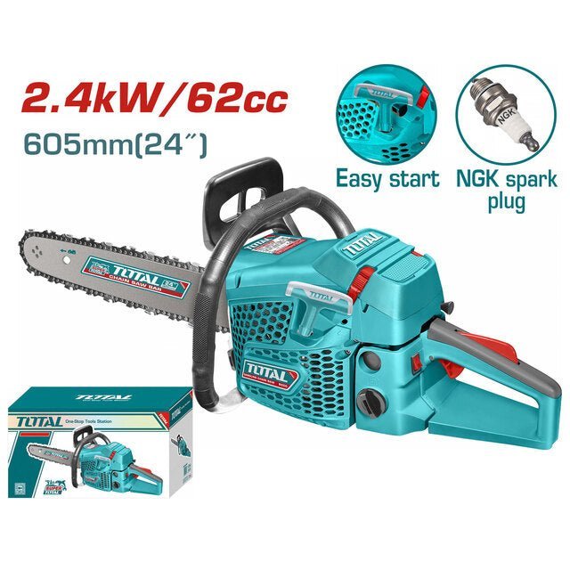 Tronçonneuse Chaîne 60 cm 2,4 kW - Total Rapide - TG5602411 - SME IMPORT