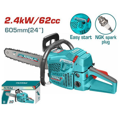 Tronçonneuse Chaîne 60 cm 2,4 kW - Total Rapide - TG5602411 - SME IMPORT