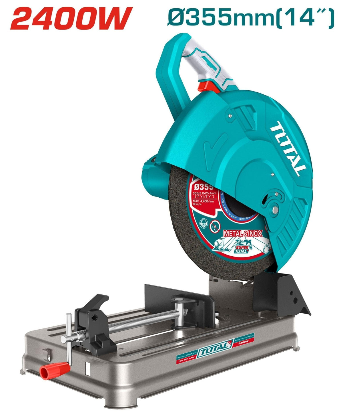 Tronçonneuse Métal 2400W TS9243558 Pour Découpe Précise - SME IMPORT