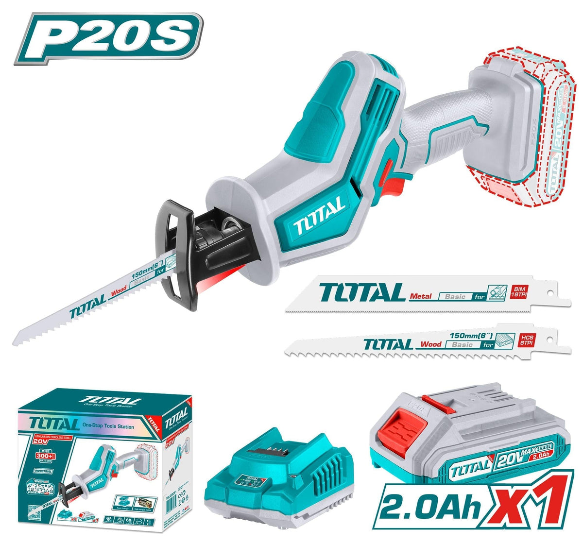 TRSLI65061 - Scie À Guichet TOTAL 20V - Performante - SME IMPORT