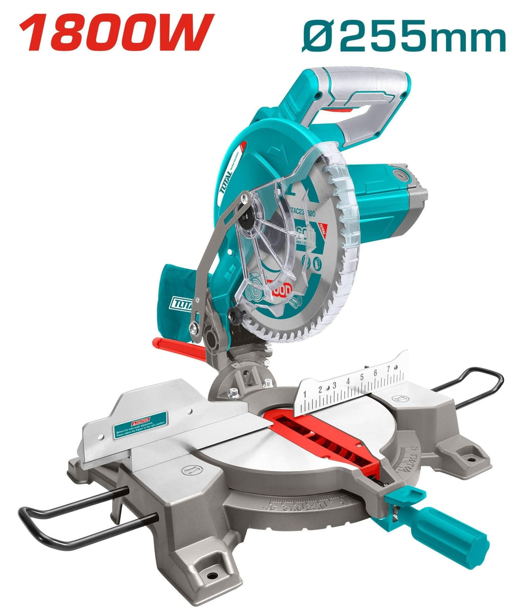 TS42152557 - Scie Onglet TOTAL 1800W 255mm - Coupes Précises - SME IMPORT