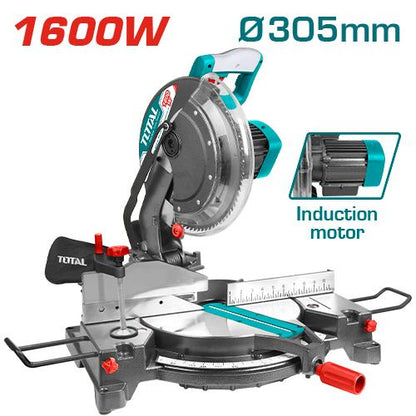 TS42163051 Scie à Onglet TOTAL 1600 W Pour Menuiserie - SME IMPORT