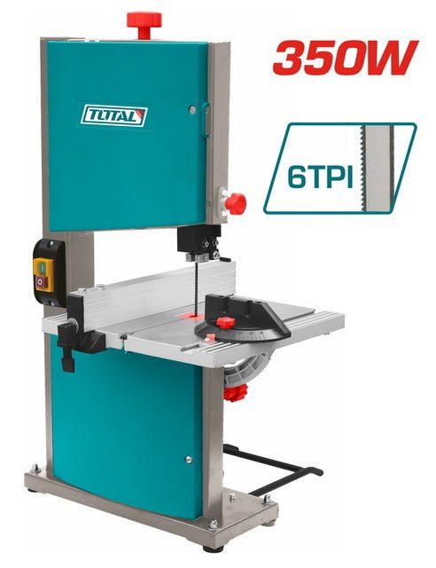 TS730301 scie à ruban TOTAL 350W pour bricolage efficace - SME IMPORT