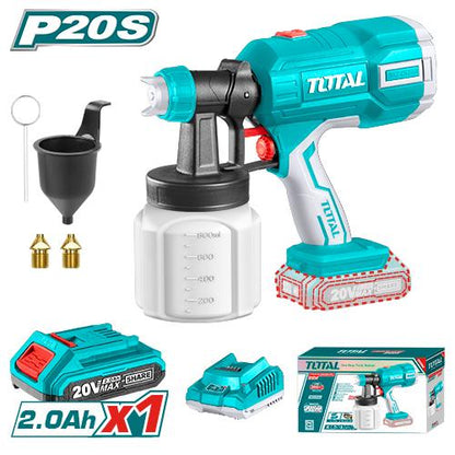 TSGLI20406 pistolet de peinture sans fil 20V polyvalent - SME IMPORT