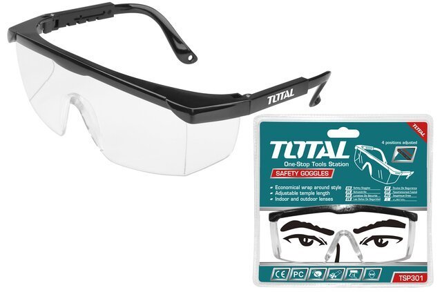 TSP301 - Lunettes De Sécurité Total Polycarbonate - Confort - SME IMPORT
