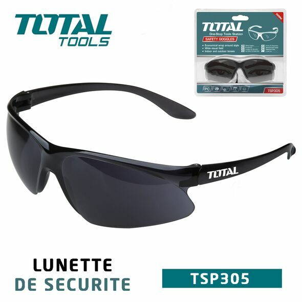 TSP305 lunettes de sécurité TOTAL indice 8 protection - SME IMPORT
