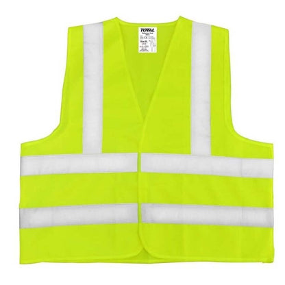 TSP502 Gilet De Sécurité Jaune TOTAL Visibilité Maximale - SME IMPORT
