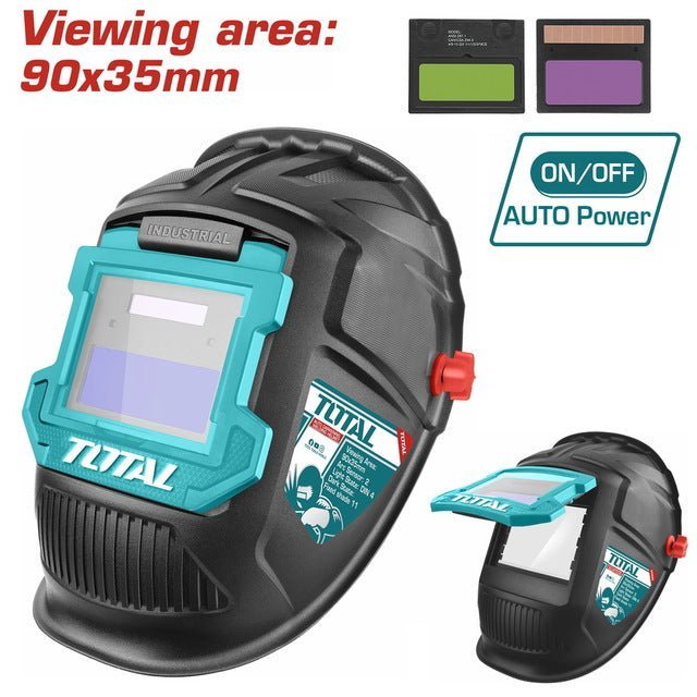 TSP9309 - masque soudage auto TOTAL 90x35 protection uv - SME IMPORT