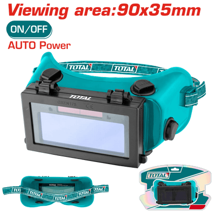 TSP9403 lunette soudage TOTAL filtre lcd usage sécurité - SME IMPORT
