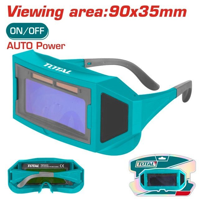 TSP9405 lunettes soudage TOTAL filtre lcd auto confort - SME IMPORT