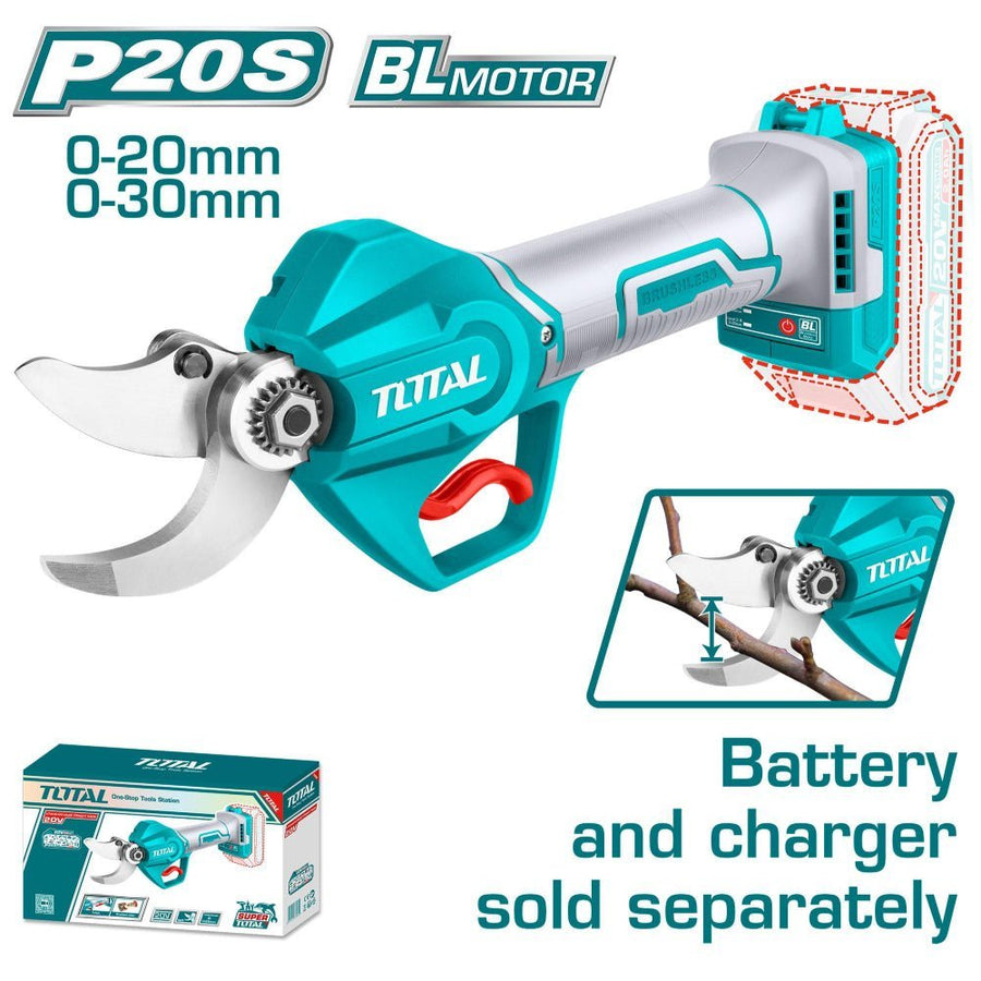 TSSLI20308 - cisaille droite TOTAL 20V 2Ah 20-30 mm coupes - SME IMPORT