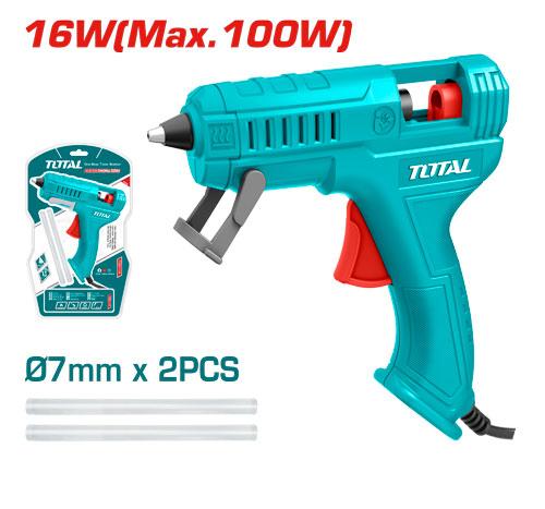 TT001116 Pistolet Colle Total 16W 220 240V Déco DIY Rapide - SME IMPORT