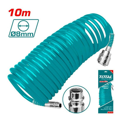 TUYAU D’AIR 10M THT11101– Tuyau Air TOTAL 12 Bar 8mm–Brico - SME IMPORT