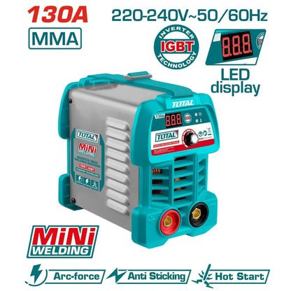 TW213049 poste soudure TOTAL 130A inverterigbt LED 220V pro - SME IMPORT
