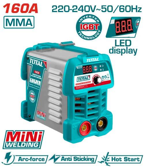 TW216049 poste à souder TOTAL 160A igbt soudage fiable - SME IMPORT